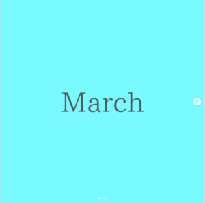 3月のテーマは「観察する」